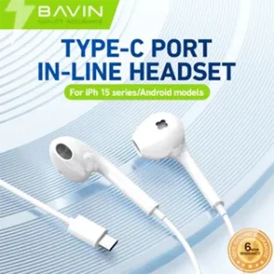 هندزفری تایپ سی سیمی باوین Bavin HX878
