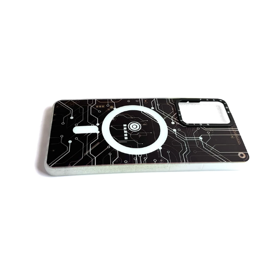 تصویر  گارد هولگرام طرح برد مخصوص گوشی سامسونگ A73 5G – محافظت ویژه با افکت تغییر رنگ جذاب