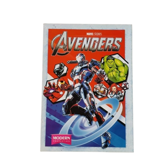 تصویر  دفتر مشق ۵۰ برگ ته‌چسب مدرن | برگه سفید با کیفیت