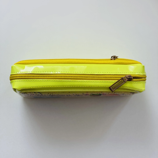 تصویر  جامدادی اکواریومی 2 زیپ طرح بچه رئیس