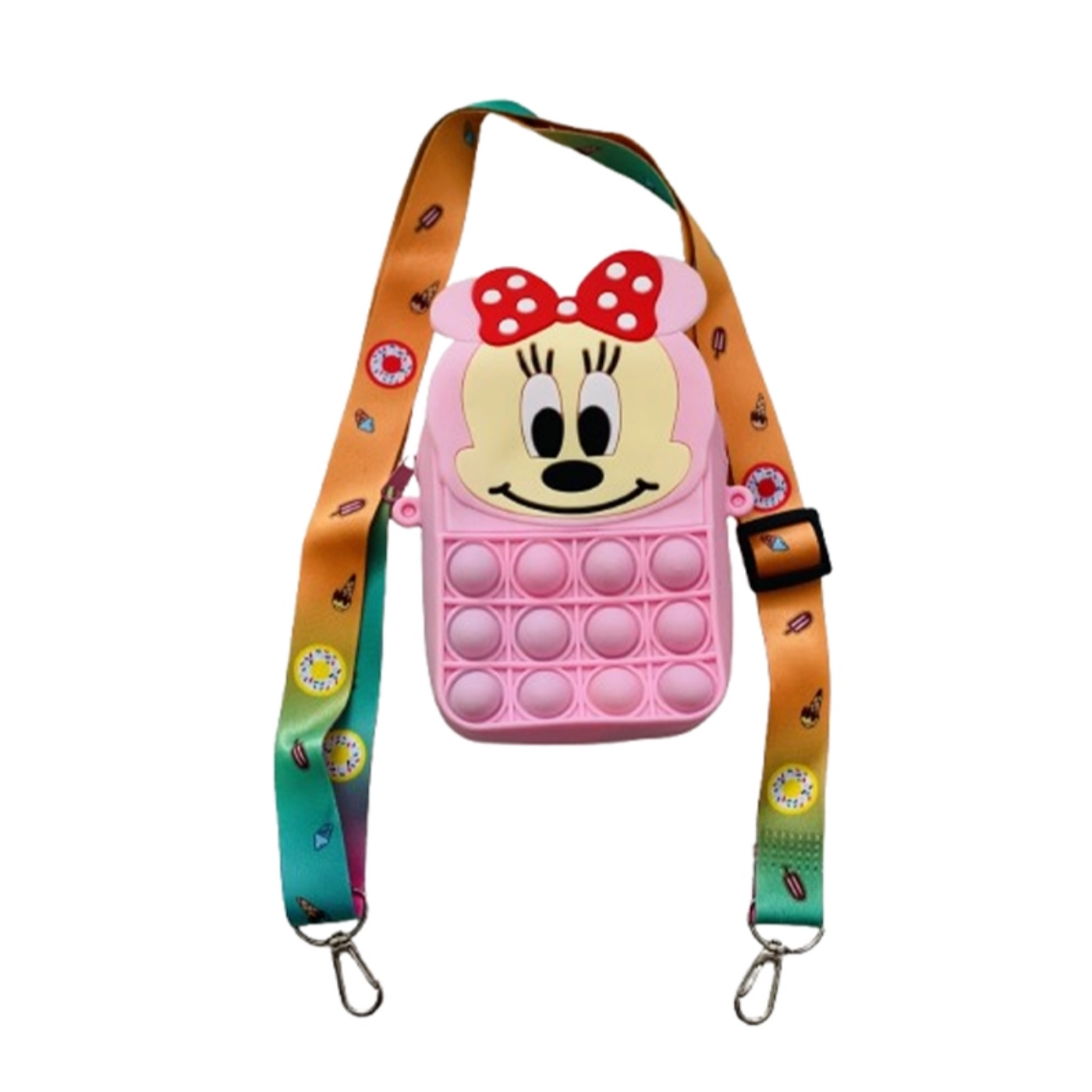 تصویر  کیف پاپیت سیلیکونی طرح میکی موس