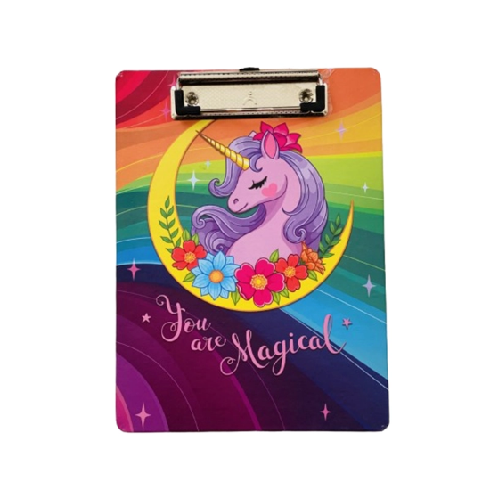 تصویر  تخته شاسی A5 برند سویل طرح یونیکورن