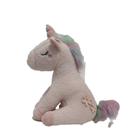 تصویر  عروسک یونیکورن تک‌شاخ پولیشی ۴۰ سانتی‌متری