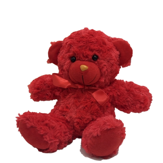 تصویر  عروسک خرس تدی راس مخملی ۲۵ سانتی‌متری