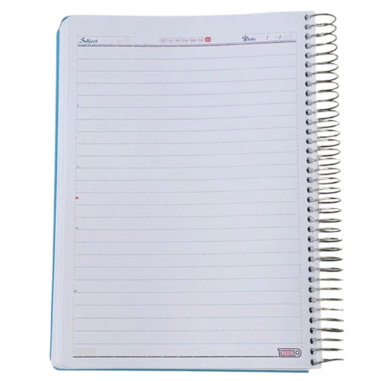 تصویر  دفتر مشق ۱۰۰ برگ تکنو | برگه سفید با کیفیت برای استفاده روزمره