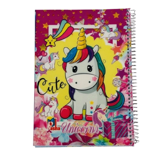 تصویر  دفتر مشق سیمی 100 برگ برند پاشا