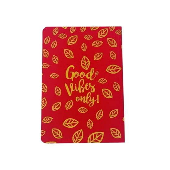 تصویر  دفتر خطی طلاکوب 50 برگ ته چسب برند سویل