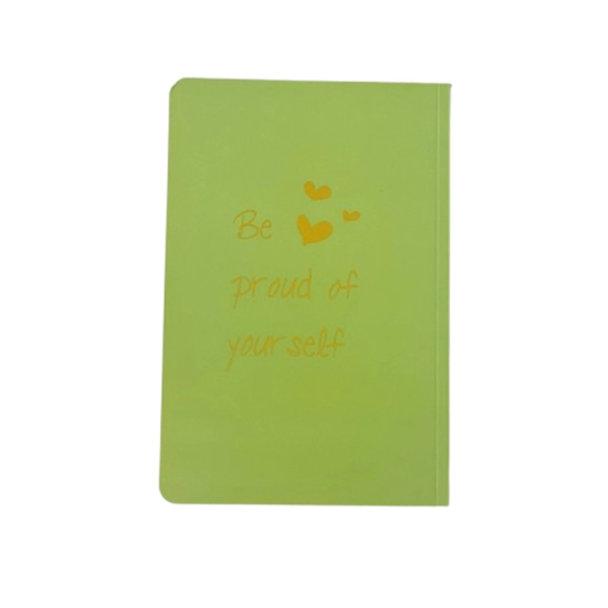 تصویر  دفتر خطی طلاکوب 50 برگ ته چسب برند سویل