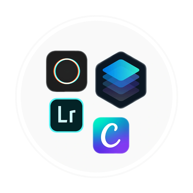 تصویر برای دسته  نرم افزارهای ویرایش عکس و فیلم