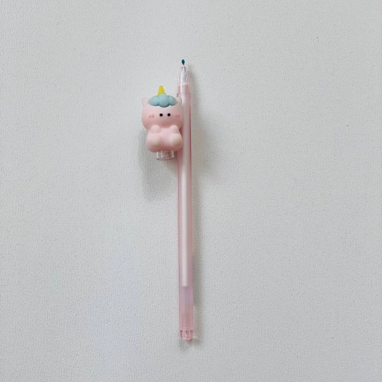 تصویر  خودکار با سرمدادی طرح یونیکورن