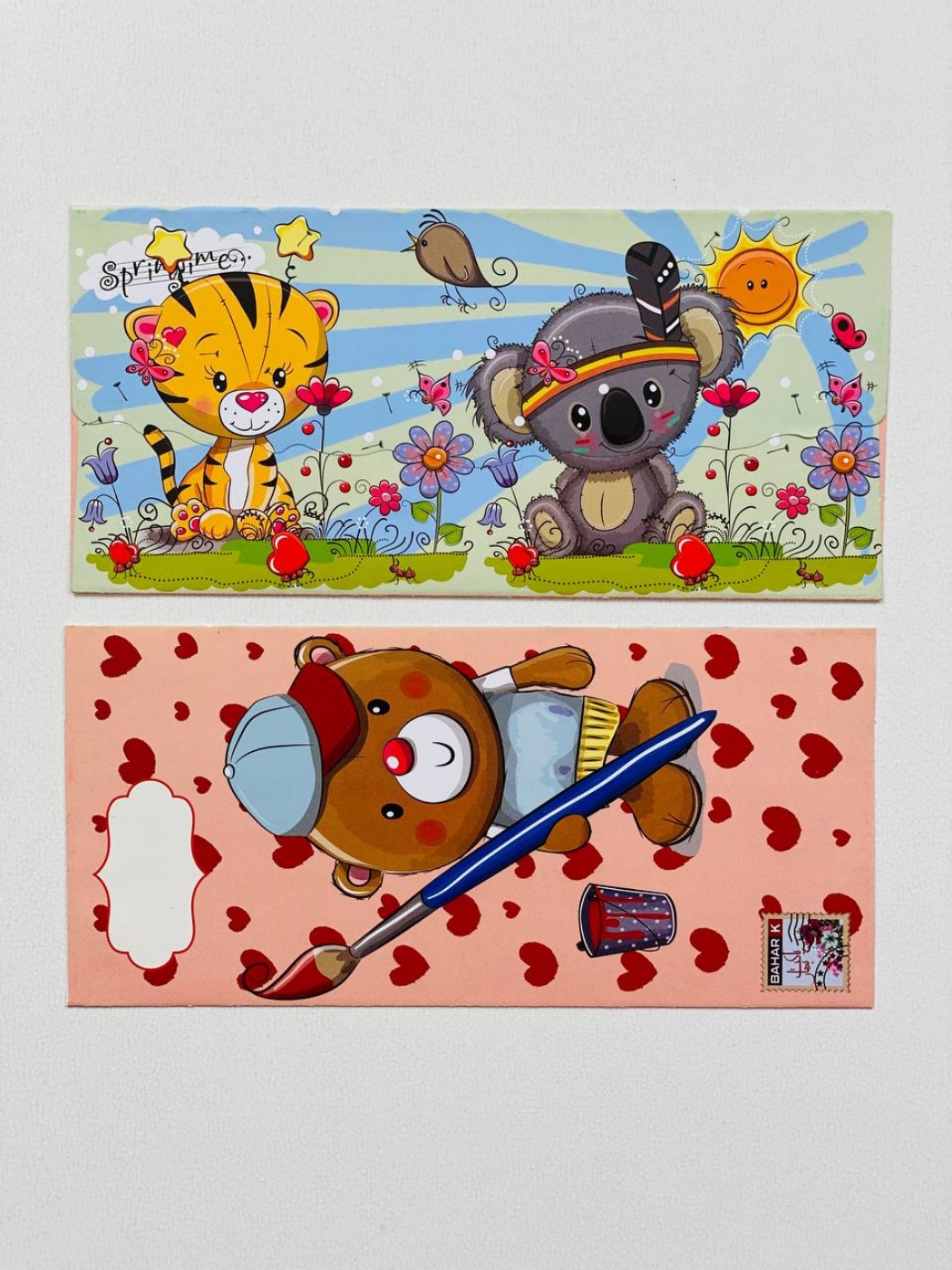 تصویر  پاکت پول طرح دار فانتزی طرح 9