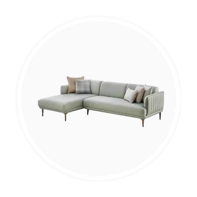 تصویر برای دسته  مبل ال