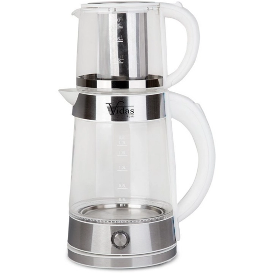 چای ساز ویداس مدل VIR-2079  رنگ سفید