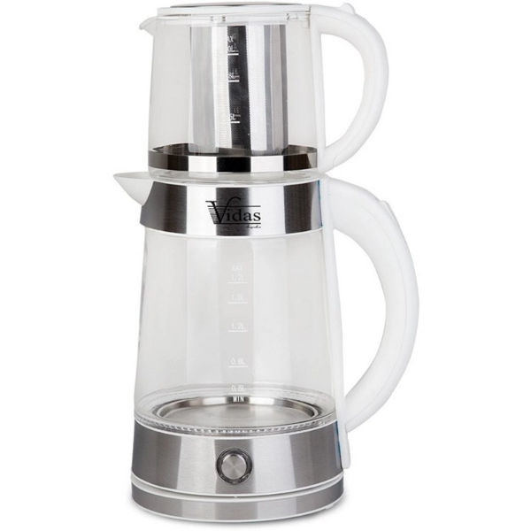 چای ساز ویداس مدل VIR-2079  رنگ سفید