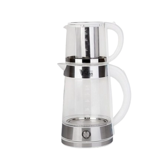 چای ساز ویداس مدل VIR-2079  رنگ سفید