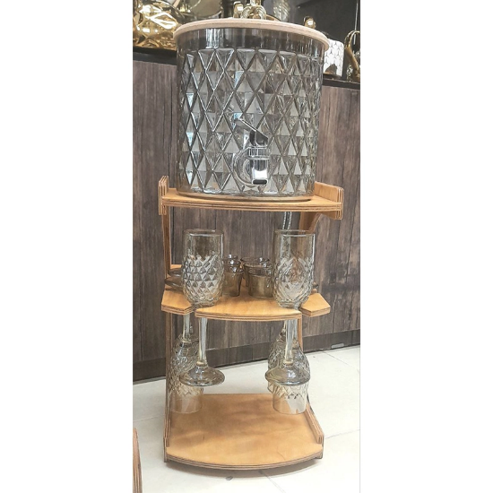 تصویر  کلمن شامپاینی دو طبقه 4 لیتری