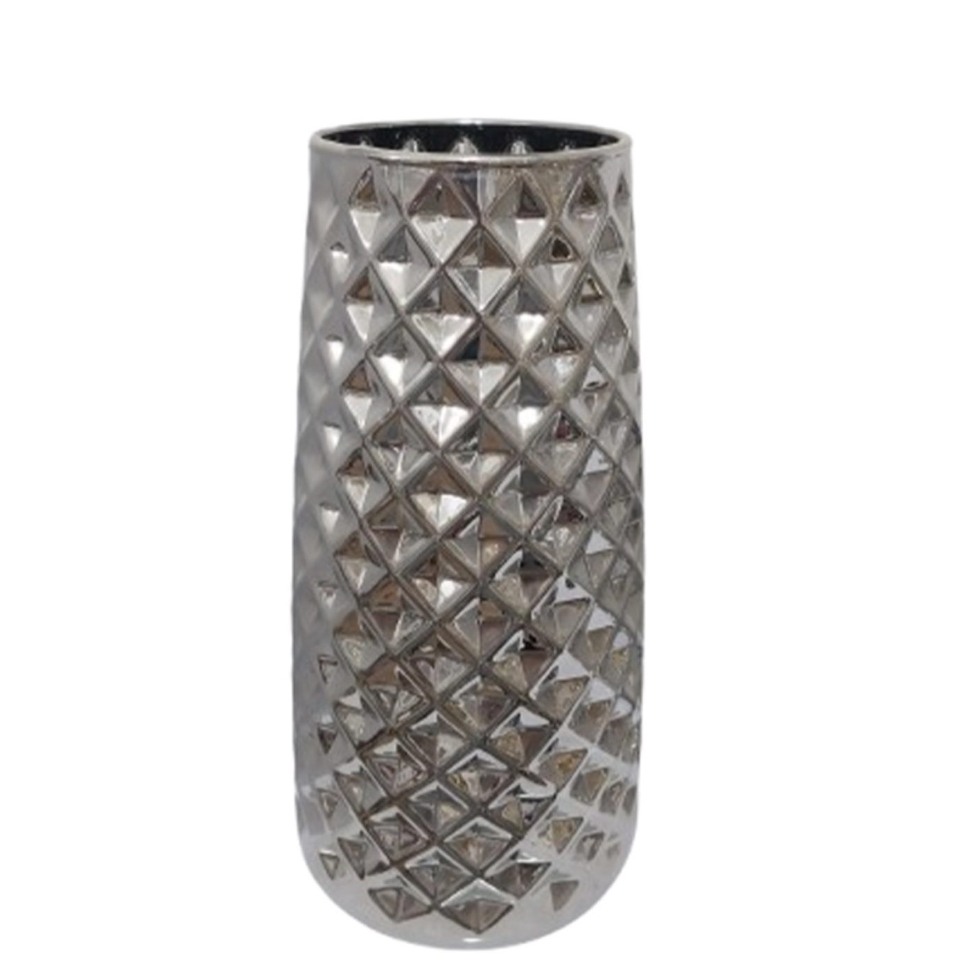 تصویر  گلدان زنبوری جنس شیشه در دو رنگ