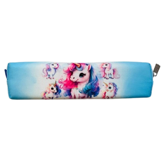 تصویر  جامدادی مخمل تک زیپ فانتزی