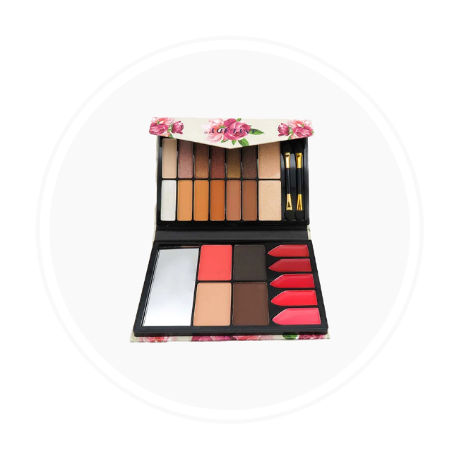 تصویر برای دسته  رژگونه و سایه چشم