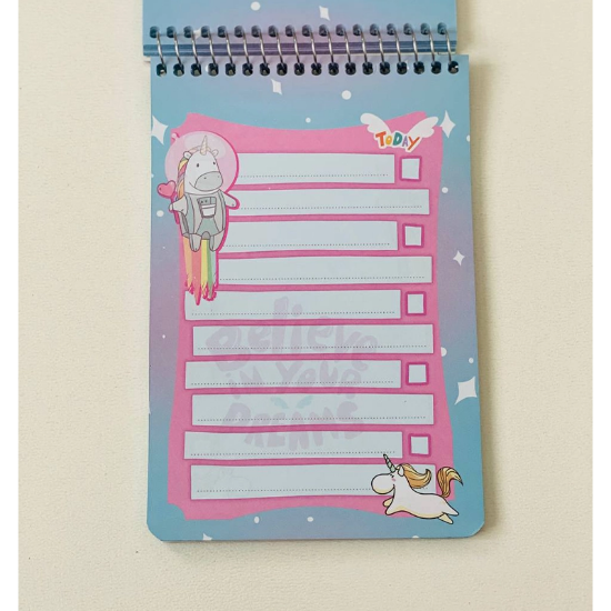 تصویر  دفترچه تودولیست سیمی فانتزی برند سویل