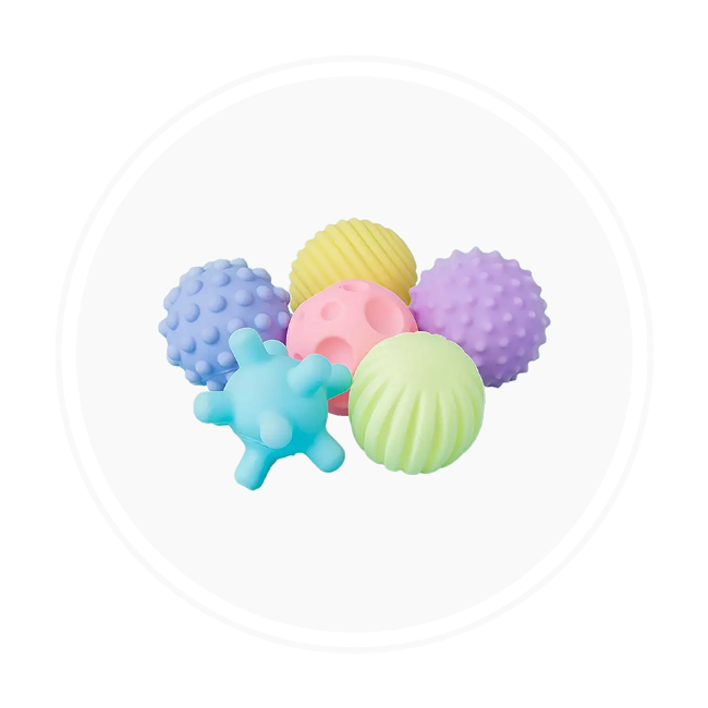 تصویر برای دسته  اسباب بازی ها حسی و نرم