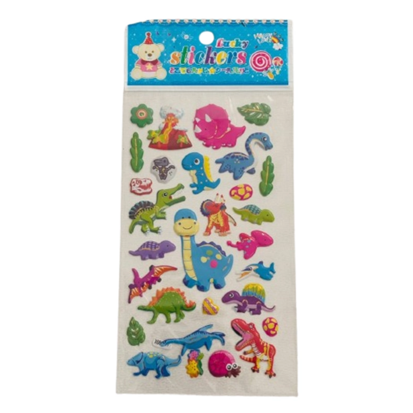 تصویر  استیکر 3 بعدی فانتزی طرح 9