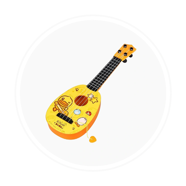 تصویر برای دسته  گیتار اسباب بازی