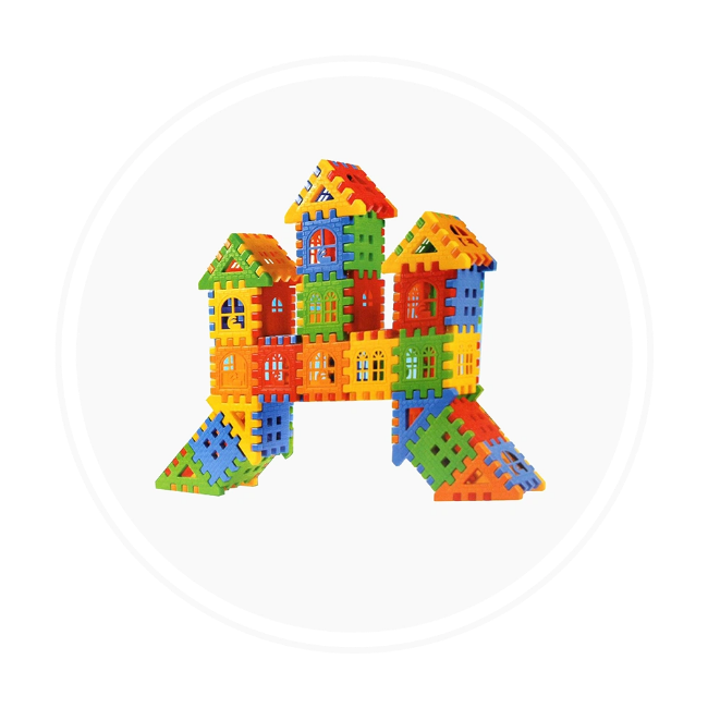 تصویر برای دسته  بلوک های ساختنی (مانند لگوهای ساده)