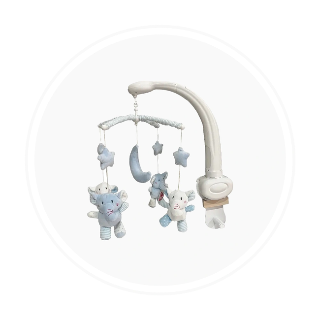 تصویر برای دسته  موبایل های تخت نوزاد