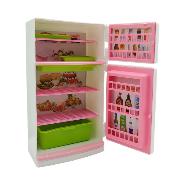 تصویر  اسباب بازی یخچال کوچک زیبا پلاست