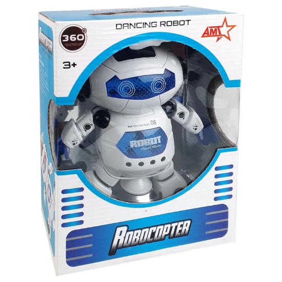 تصویر  آدم آهنی باتری خور موزیکال و متحرک