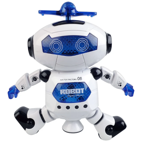 تصویر  آدم آهنی باتری خور موزیکال و متحرک