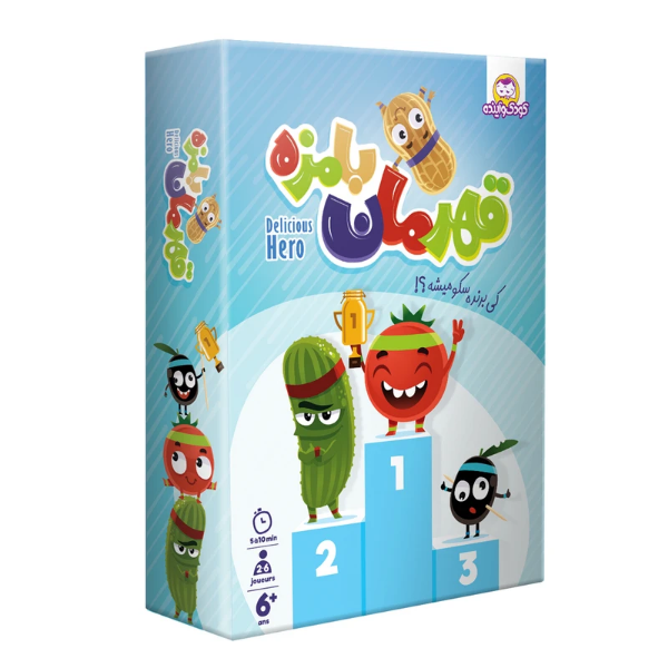 تصویر  بازی فکری کودک و آینده مدل قهرمان بامزه