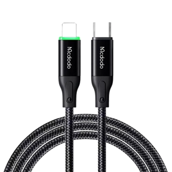 تصویر  کابل لایتنینگ به Type-C مک دودو Mcdodo CA-305 دارای قطع کن خودکار طول 1.2 متر توان 36 وات