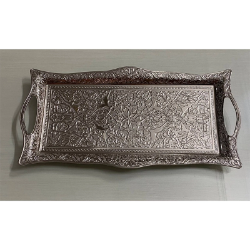 تصویر  سینی رولت خوری سیلور ترک