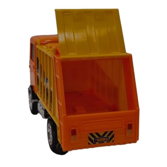 تصویر  ماشین خاورحمل زباله قدرتی برند"درج توی"