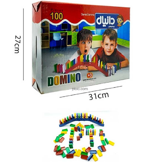 تصویر  بازی فکری دومینو دانیال ۱۰۰ قطعه