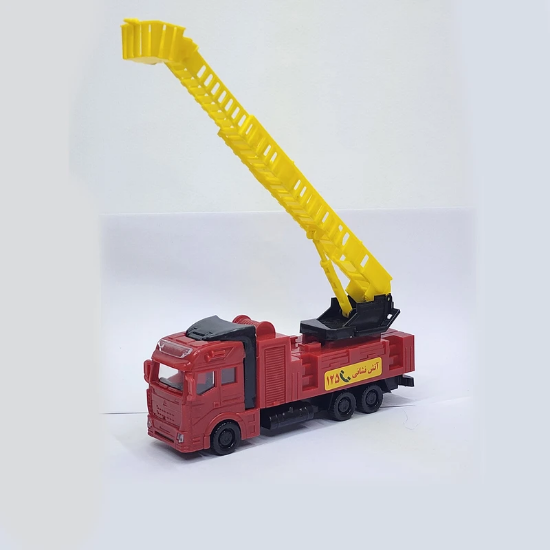 تصویر  اسباب بازی کیت ماشین بازی مدل ست آتش نشان مجموعه 10 عددی