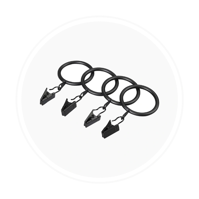 تصویر برای دسته  گیره و قلاب پرده