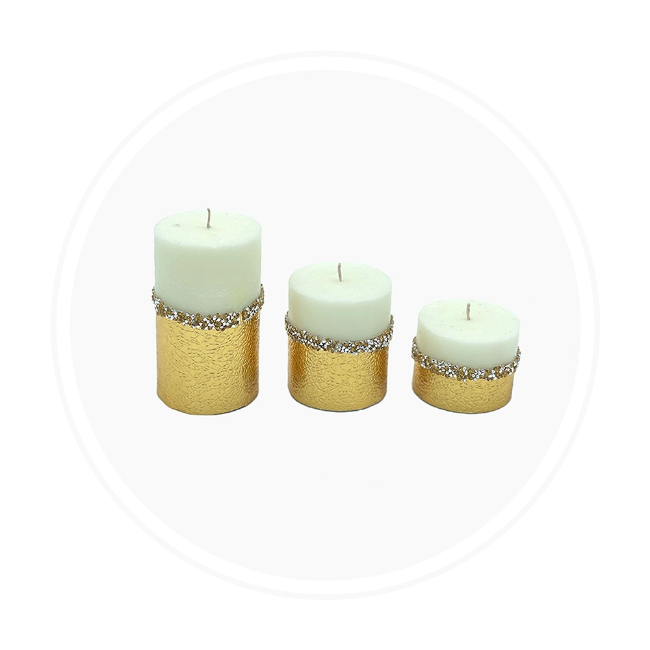 تصویر برای دسته  جاشمعی های فلزی