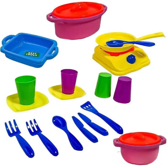 تصویر  ست آشپزخانه چمدانی کودک ویالون