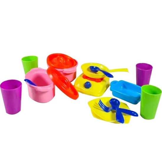 تصویر  ست آشپزخانه چمدانی کودک ویالون