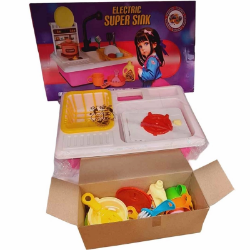 تصویر  اسباب بازی سینک ظرفشویی  مدل Super Sink مناسب خردسال
