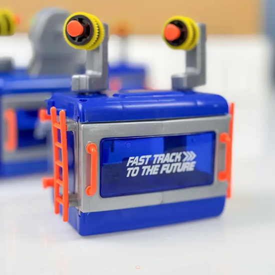 تصویر  اسباب بازی قطار مونوریل بزرگ 3 واگن 86 تکه