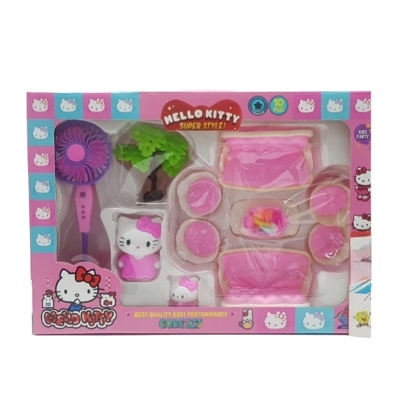 تصویر  ست اسباب بازی لوازم خانه مدل کیتی