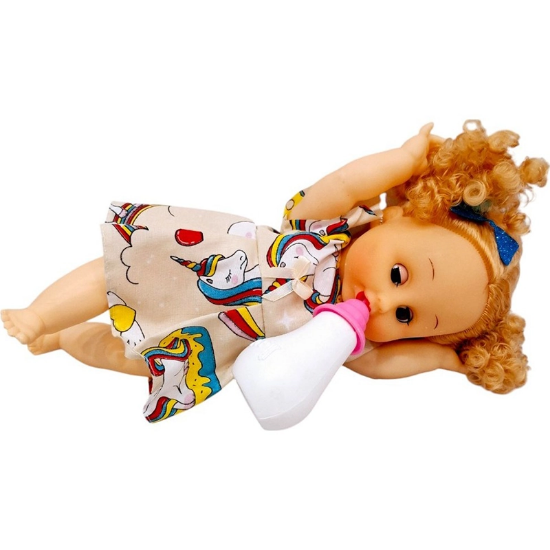 تصویر  عروسک بیبی با قابلیت پوشک کردن مدل موزیکال