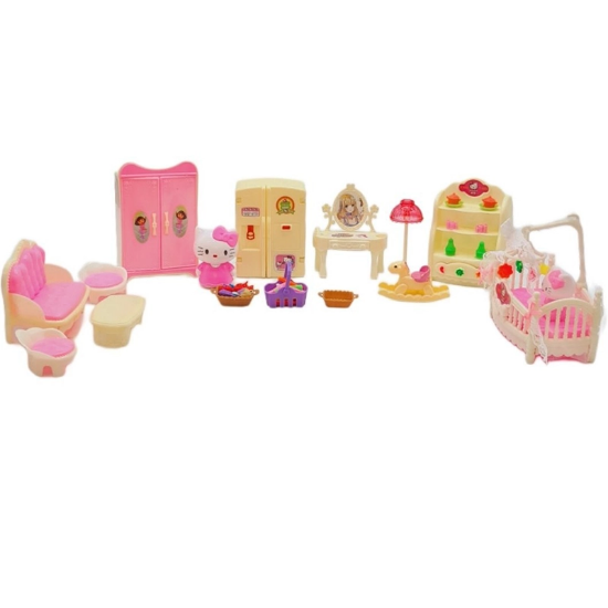 تصویر  اسباب بازی سرویس اتاق کیتی 131 دورا