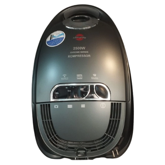 تصویر  جاروبرقی 2500 وات پارس خزر مدل کروم کمپرسور