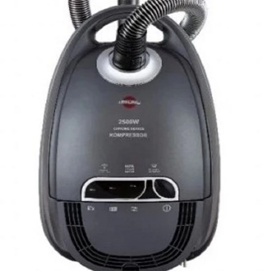 تصویر  جاروبرقی 2500 وات پارس خزر مدل کروم کمپرسور