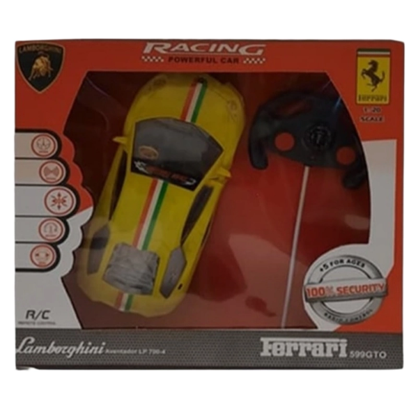 تصویر  ماشین بازی کنترلی لامبورگینی چهارکانال